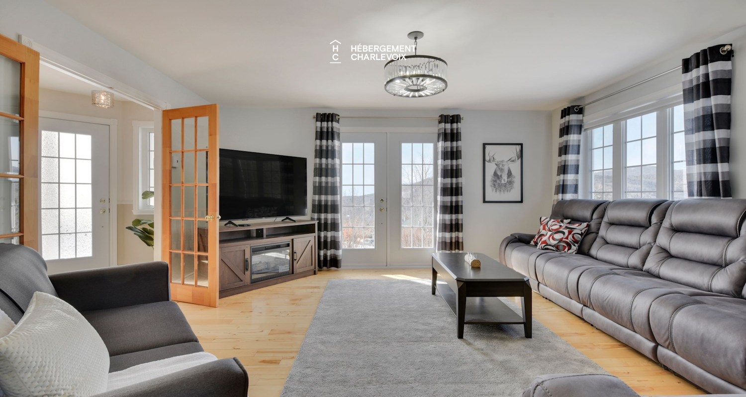 MAR-17 - Terrasse sur le toit avec vue sur le fleuve.